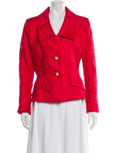 Pre-owned Givenchy Evening Jacket In Red