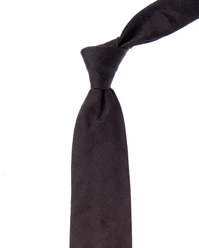 Givenchy Exclusive 4g Monogram Silk Tie In Brown