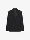 GIVENCHY EXTRA SLIM FIT JACKET IN WOOL