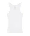 Givenchy Extra Slim Fit Tank Top In Cotton In White