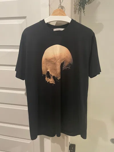 Pre-owned Givenchy Eyeless Skull T Shirt In Black