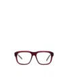 Givenchy Eyewear Gv Day Square Frame Glasses In Red