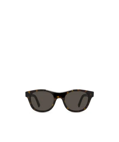 Givenchy Eyewear Oval Frame Sunglasses In Black