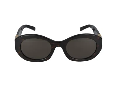 Givenchy Eyewear Oval Frame Sunglasses In Multicolor