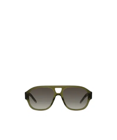 Givenchy Eyewear Pilot Frame Sunglasses In Green