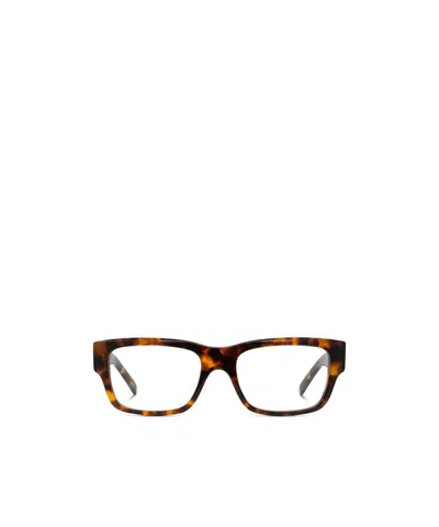 Givenchy Eyewear Rectangle Frame Glasses In Metallic