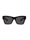 Givenchy Eyewear Rectangle Frame Sunglasses In Black