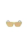 Givenchy Eyewear Rectangle Frame Sunglasses In Nude