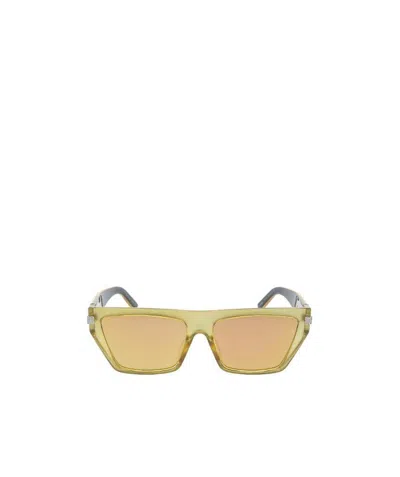 Givenchy Eyewear Rectangle Frame Sunglasses In Nude