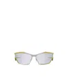 Givenchy Eyewear Rectangle Frame Sunglasses In White