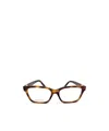 Givenchy Geometric Frame Flat Mirror In Brown