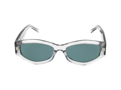 Givenchy Gv Day Geometric Sunglasses, 54mm In Transparent