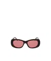 Givenchy Eyewear Rectangular-frame Sunglasses In Brown