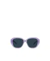 Givenchy Eyewear Square Frame Sunglasses In Blue
