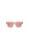 Givenchy Eyewear Square Frame Sunglasses In Green