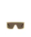 Givenchy Gv40125u Linea Square 32e Oro Sunglasses In Neutral