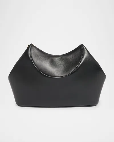 Givenchy Facet Clutch Bag In Smooth Leather In Black