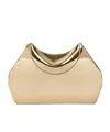 Givenchy Facet Clutch In Mirror Effect Leather In Brown