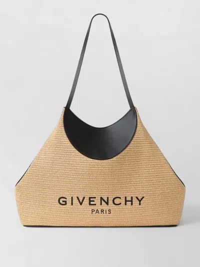 Givenchy Facet Medium Cabas Leather Tote Bag
