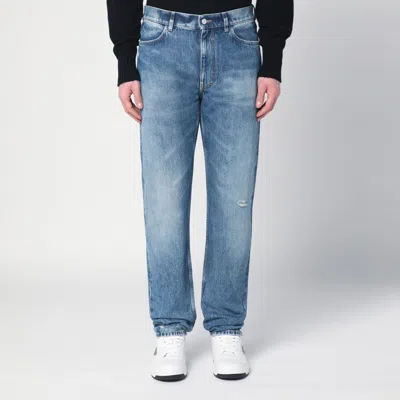 GIVENCHY GIVENCHY FADED BLUE DENIM JEANS
