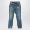 Givenchy Distressed Faded Jeans In Blue