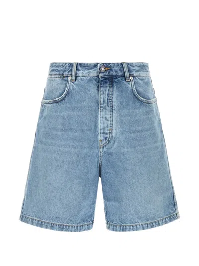 GIVENCHY FADED DENIM SHORTS
