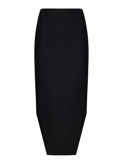 GIVENCHY FALDA SEMILARGA - NEGRO