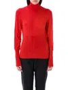 Givenchy Women's Open Back Sweater In Red
