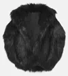 Givenchy Faux-fur Jacket In Black