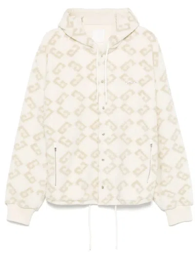 GIVENCHY FAUX-SHEARLING HOODIE