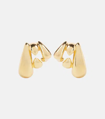 Givenchy Feline Ear Cuffs In Gold