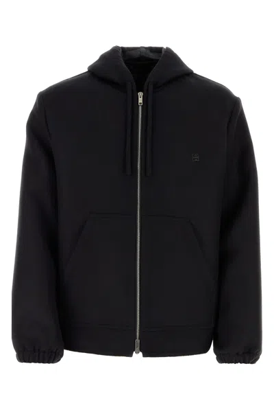 GIVENCHY GIVENCHY BLACK WOOL BLEND SWEATSHIRT
