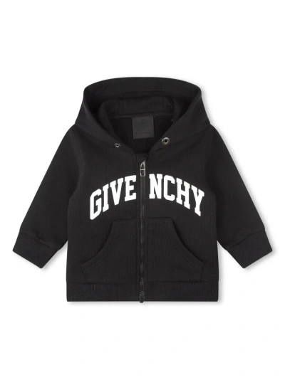 Givenchy Kids' Felpa Con Logo In Black