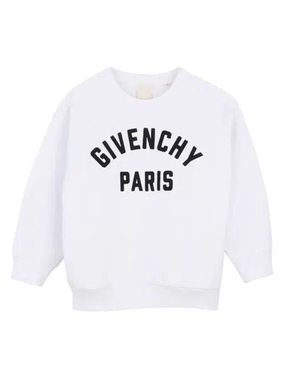 Givenchy Felpa Con Logo In Blue