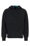 Givenchy Cotton Sweatshirt With Front Pouch Pocket In Fadedblack