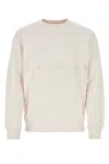 Givenchy Logo-embroidered Cotton Sweatshirt In Nudepink