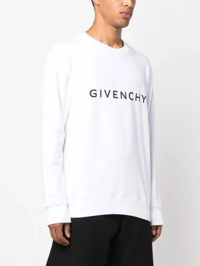 Givenchy Felpa Slim  Archetype In White