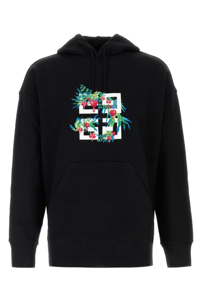 Givenchy Black Embroidered Hoodie