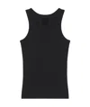 Givenchy Fine-ribbed Tank Top In Black