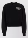 Givenchy Crystal Bow-embroidered Sweater In Black