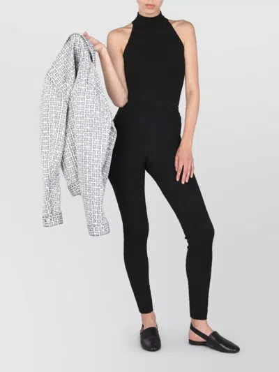 Givenchy Fine-knit Tank Top In Black