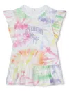 Givenchy Fireworks-print Flared Dress In White