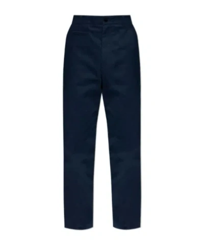 Givenchy Fitted Chino Trousers In Blue