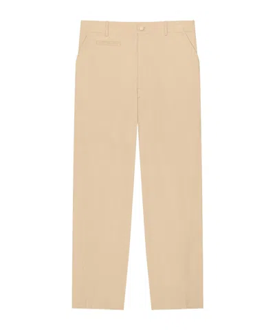 Givenchy Fitted Chino Trousers In Neutral