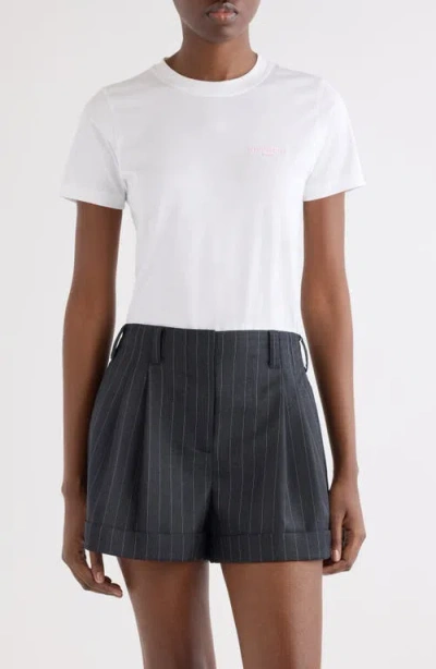 Givenchy Fitted Cotton T-shirt In Red