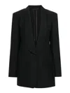 Givenchy Stretch Wool-blend Blazer In Black