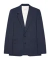 Givenchy Fitted Jacket In Wool In Blue