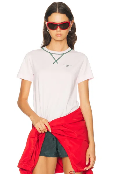 Givenchy Fitted T-shirt In Pink