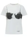 Givenchy Fitted T-shirt With Stampaint Design - Ss26 In White