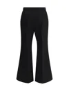Givenchy Flaired Wool Pants In Black